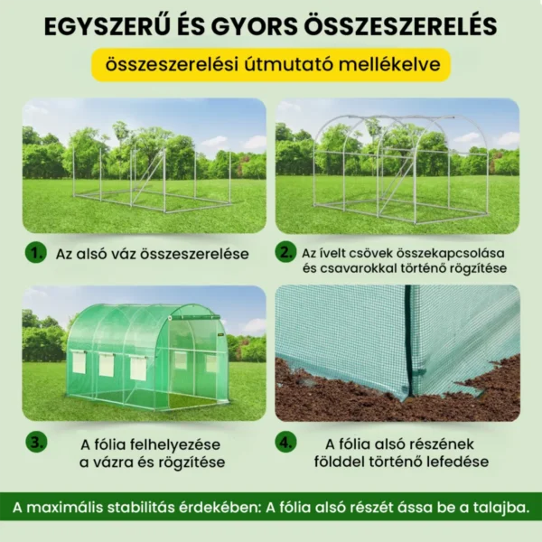 2x3.5x2-foliasatork-3 Fóliasátor 2×3.5×2 m