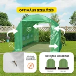 2x3.5x2-foliasatork-4 Fóliasátor 2×3.5×2 m