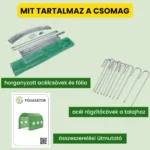 foliasator-2 Fóliasátor – stabil váz, dupla ajtó, UV védelem