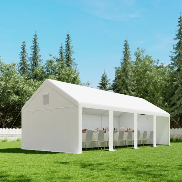 Garázssátor 4×8 m