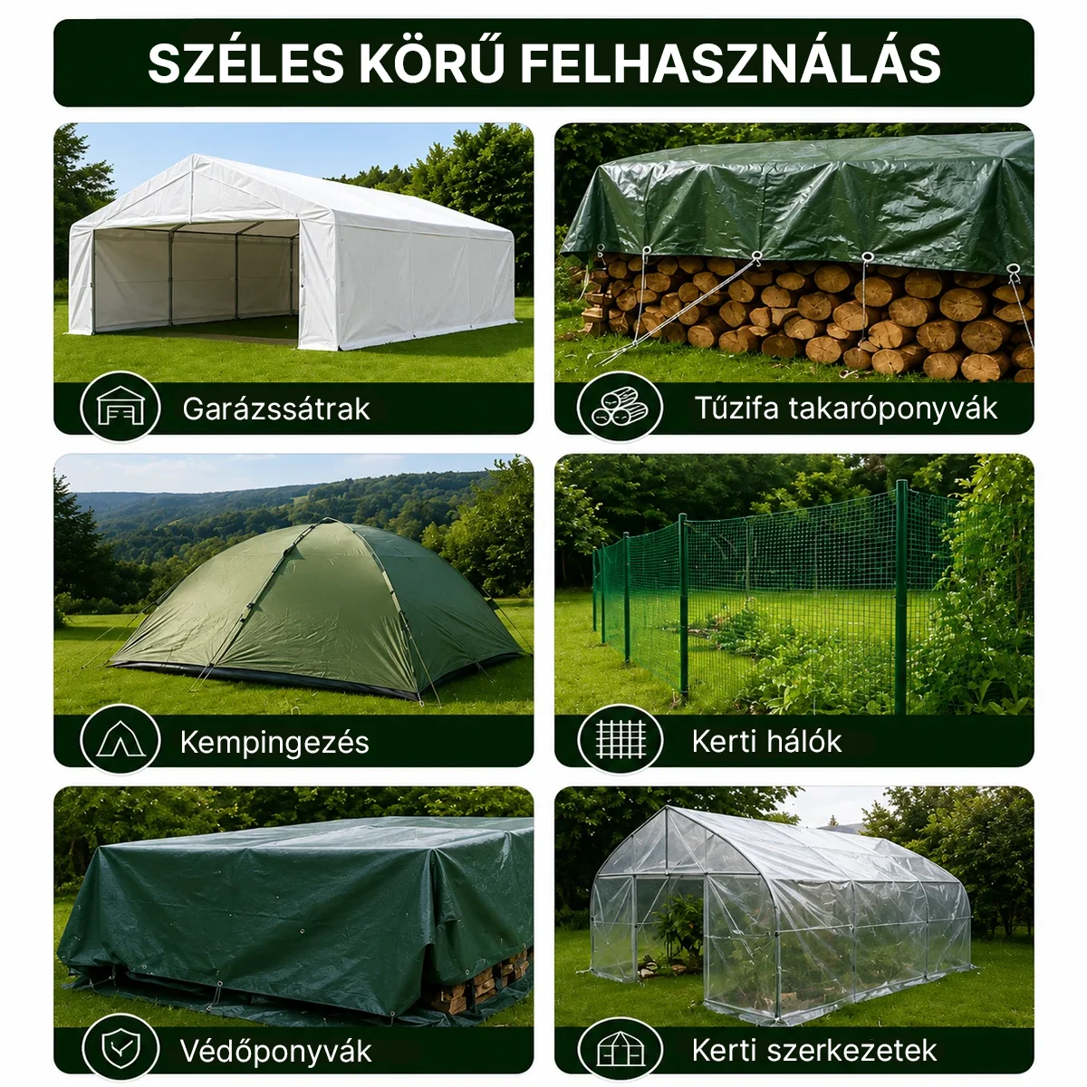 Fém rögzítő cövekek sátrakhoz és ponyvákhoz 30 cm – 10 db