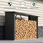 fem-tarolo-tuzifahoz-premium-10 Fém tároló tűzifához Premium 84 × 217 × 154 cm (1,9 m²)