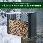 fem-tarolo-tuzifahoz-premium-9 Fém tároló tűzifához Premium 84 × 217 × 154 cm (1,9 m²)